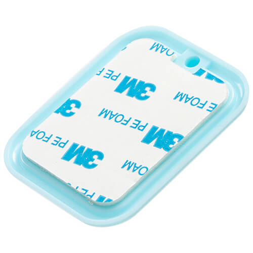 Velký plastový věšák pro sublimaci - modrý obdélník