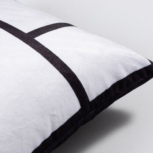 Plyšový povlak na polštář s fotografickými panely pro sublimaci - 6 panelů