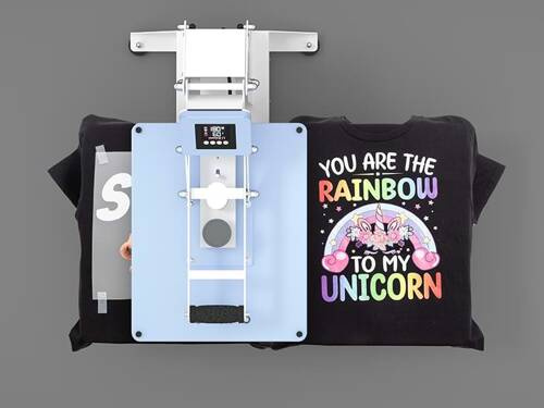 Poloautomatický dvoustaniční plochý lis OtterPro