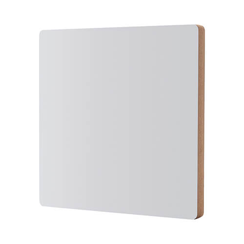 Vláknitá deska pro sublimaci 20 x 20 x 1,5 cm - 2 kusy. - světle hnědá záda