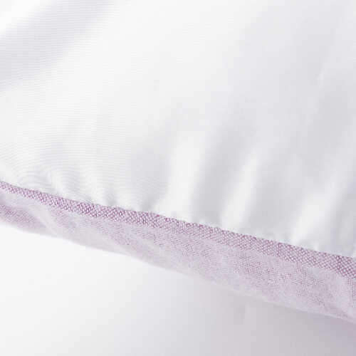 Dvoubarevný povlak na polštář 40 x 40 cm pro sublimaci - fialový