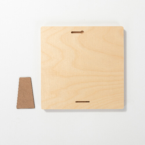 Rámeček na fotografie z překližky pro sublimaci - 20,3 x 20,3 cm