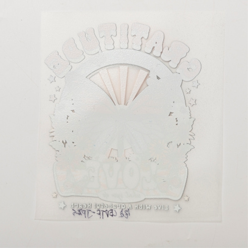 DTF OtterPro potisknutelná třpytivá fólie 60 cm x 100 m - Silver