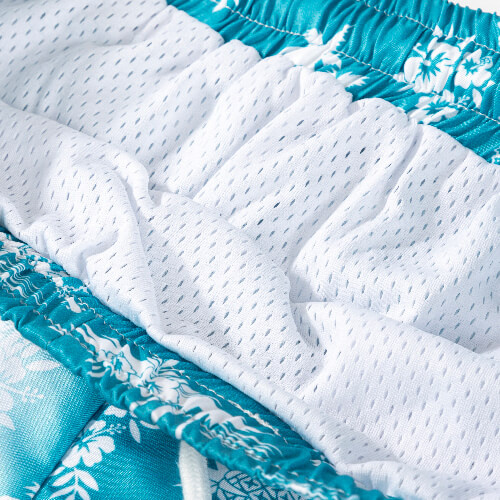 Pánské plážové šortky - kokosové palmy (pro sublimaci)