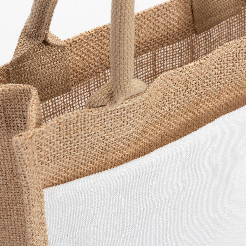 Jutový taška 30 x 30 x 19 cm pro sublimaci