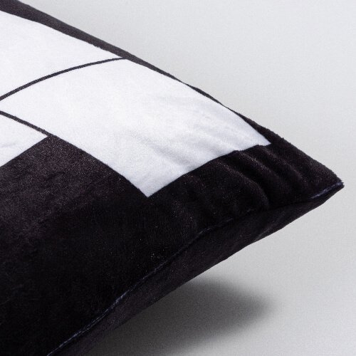 Plyšový povlak na polštář s fotografickými panely pro sublimaci - A