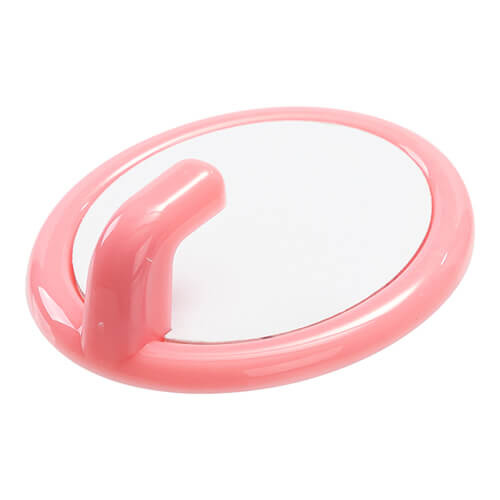 Velký plastový věšák pro sublimaci - růžový oválný