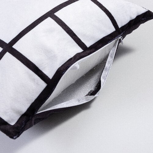 Plyšový povlak na polštář s fotografickými panely pro sublimaci - 13 panelů