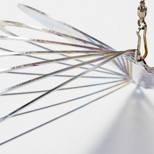 Větrný spinner 20 cm pro sublimaci - srdce