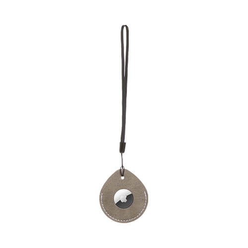 Přívěsek - kapka / Pouzdro AirTag pro sublimaci - šedé