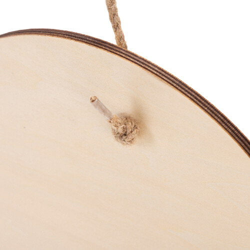 Srdce - překližková visačka na dveře pro sublimaci