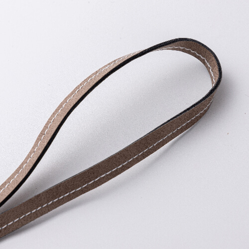 Kožená visačka na popruh zavazadla / pouzdro AirTag pro sublimaci - šedá