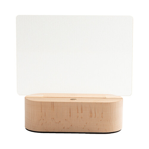 Akrylový rám s třpytkami pro sublimaci - obdélník 14 x 17 cm