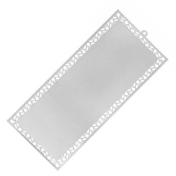 Stříbrné kovové záložky v balení 10 ks. Sublimace Termotransfer