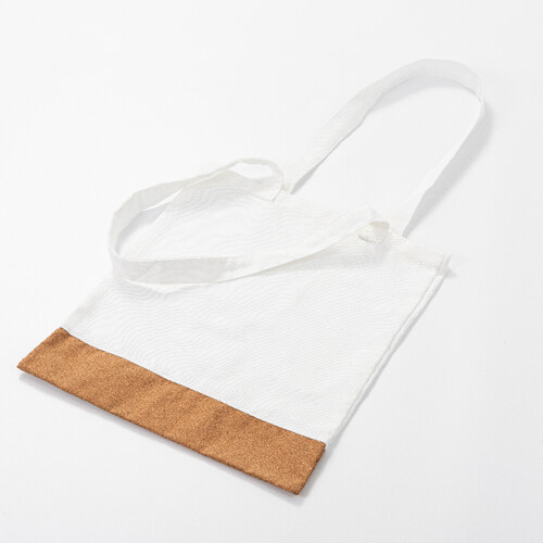 Nákupní taška 32 x 36 cm z plátna a korku pro sublimaci