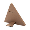 Trojúhelníkový fotorámeček z MDF pro sublimaci - 17,8 x 20,3 cm