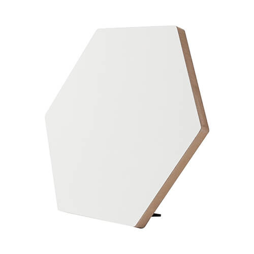 Šestihranný rámeček na fotografie z MDF pro sublimaci - 25,4 x 30,5 cm