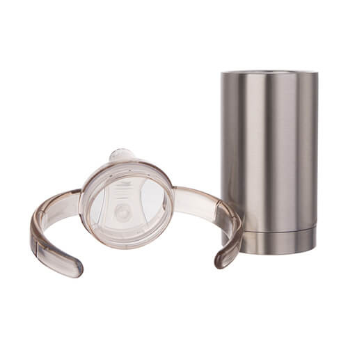 400 ml nerezový odkapávací hrnek pro sublimaci - stříbrný