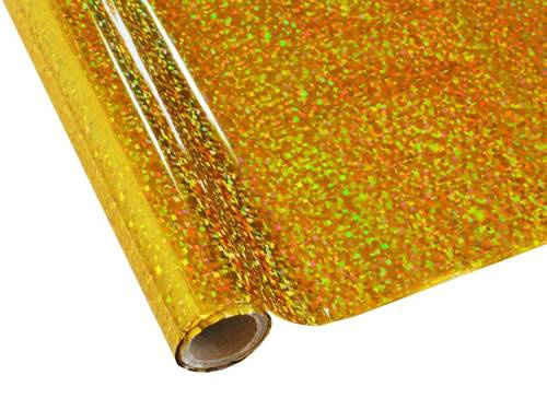 Vzorovaná fólie pro horkou ražbu - Cubism Gold