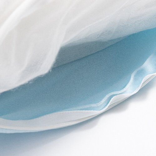 BestSub plyšový povlak na polštář 40 x 40 cm pro sublimaci - modrý