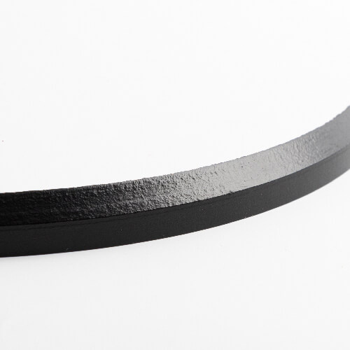 Rám MDF s černým okrajem pro sublimaci - ∅ 25,4 cm