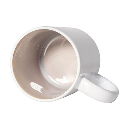 Hrnek o objemu 330 ml s glazovaným vnitřkem pro sublimaci - šedý