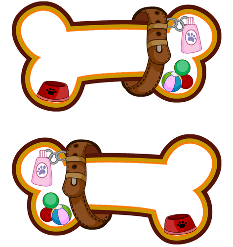 Přívěsek na klíče - kost - sublimační termotransfer