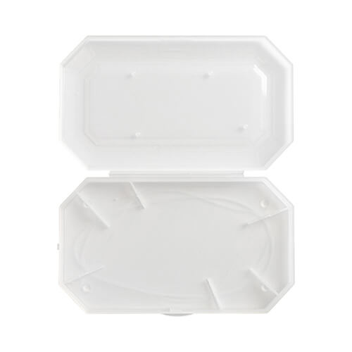 Plastový úložný box na skleněné patky