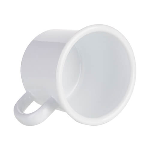 Smaltovaný hrnek 360 ml bílý pro sublimaci