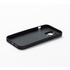 Černé gumové pouzdro na iPhone 14 Pro Max pro sublimaci