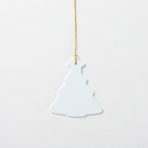 Plastová visačka pro sublimaci - vánoční stromek