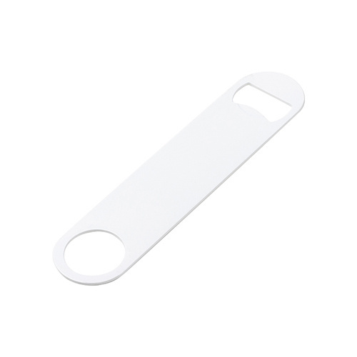 Otvírák na lahve 4 x 17,8 cm pro sublimaci - bílý