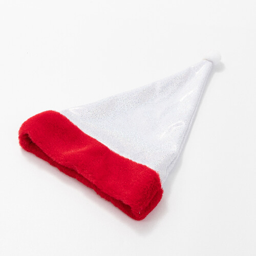 Čepice z brokátu svatého Patrika - sublimace - bílá