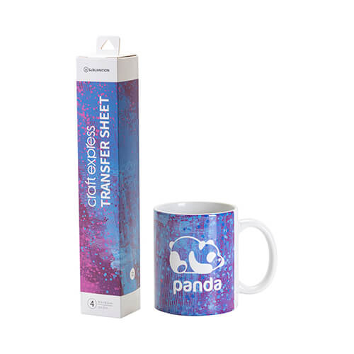 Přenosová fólie Pink Mist 30,5 x 30,5 cm - 4 ks.