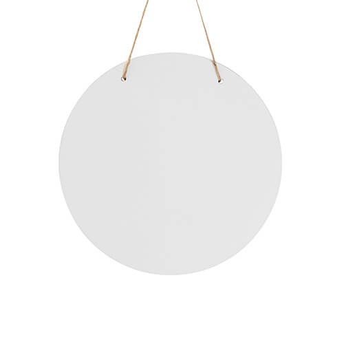 Věšák na dveře z MDF pro sublimaci - kruh Ø 25 cm