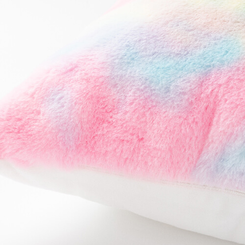 Barevný povlak na polštář 45 x 45 cm z fleecu a mikrovlákna pro sublimaci