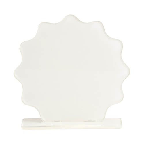 Akrylový rám QR kód pro sublimaci - květina