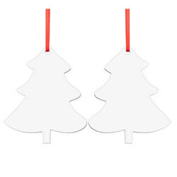 Oboustranný přívěsek z MDF pro sublimaci - stromek