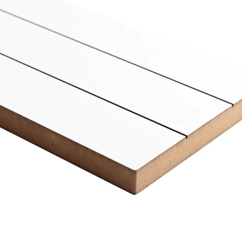 Obdélníkový fotorámeček z MDF, pruhovaný, 30 x 12,7 cm