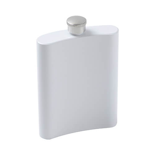 Likérka (placatka) bílá, kovová pro sublimační potisk