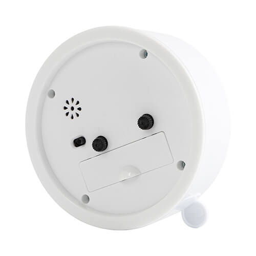 Budík - bílý (pro sublimaci)