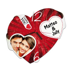 Nástěnné hodiny z MDF - Lovely - Sublimační termotransfer