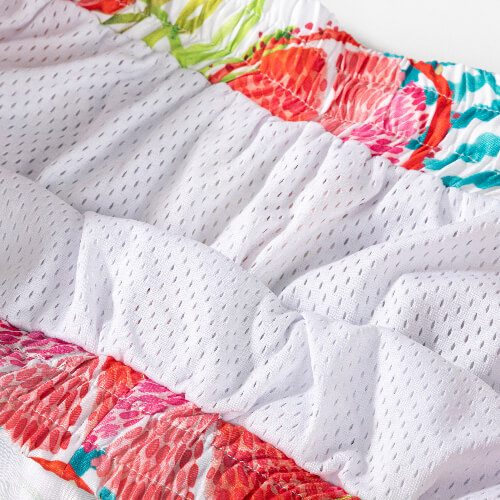 Pánské plážové šortky - tropické ovoce (pro sublimaci)