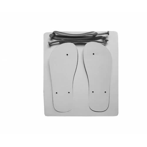 Foto žabky šedé Sublimační termotransferový tisk