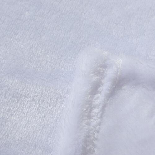 Deka Minky 152 x 102 cm pro sublimaci - bílá