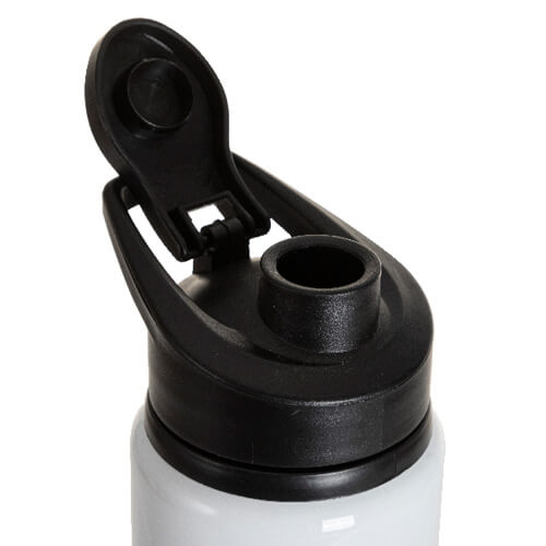 600 ml láhev na vodu s uzávěrem pro sublimaci - bílá