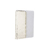 Zápisník A5 s obalem s dvoubarevnými flitry pro sublimaci - zlatý