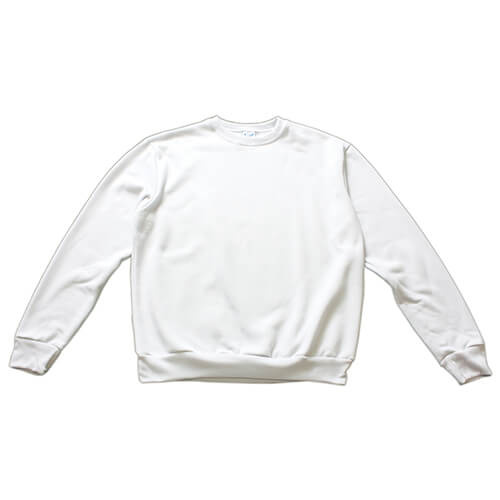 Bílá mikina Vapor pro sublimaci