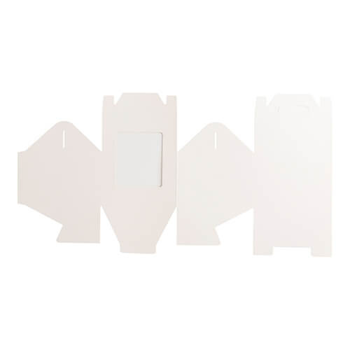 Dárková krabička s okénkem pro sublimaci - 15 x 15 x 16 cm