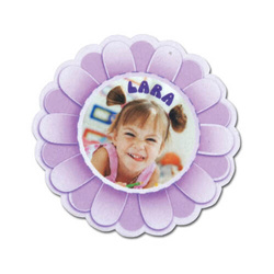 Plstěný přívěsek pro sublimaci - květina